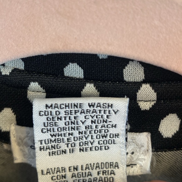 Lots of Love by Speechless Polka Dot Cropped Jacket Women’s Size Medium - Picture 7 of 7